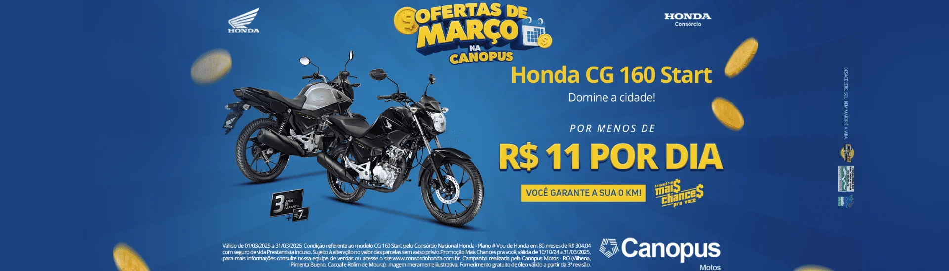 Março - Honda Rondônia - CG 160 Start